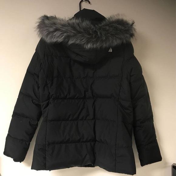 The North Face Womens LARGE Gotham Down Insulated Jacket, Black - Picture 3 of 6